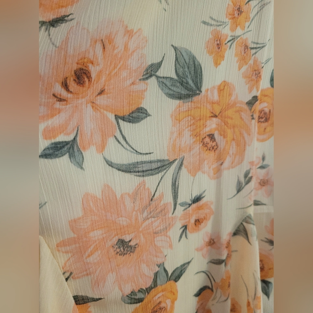 🍑 Trixxi Floral Mini Dress -NWOT- - Picture 9 of 14